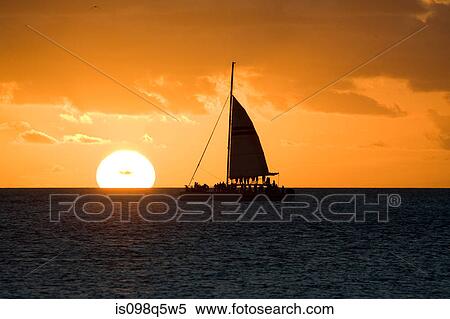 Sunset in Key West. View Large Photo Image Stock Photography - Sunset in Key West.. Fotosearch