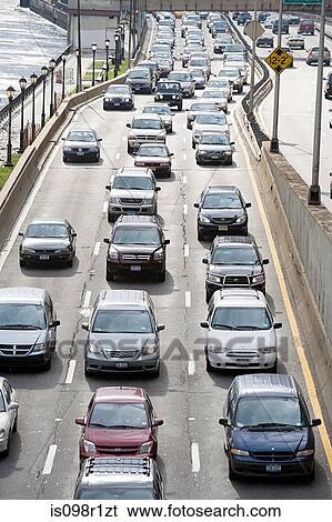 Traffic jam View Large Photo Image Stock Photograph - Traffic jam. Fotosearch