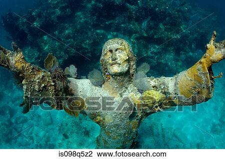 Underwater sculpture. View Large Photo Image Stock Image - Underwater sculpture.. Fotosearch