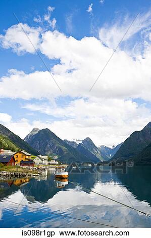 View over mundal and fjærlandsfjord View Large Photo Image Stock Photography - View over mundal and fjærlandsfjord. Fotosearch