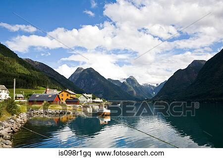 View over mundal and fjærlandsfjord View Large Photo Image Stock Photography - View over mundal and fjærlandsfjord. Fotosearch