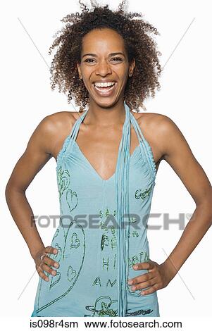 Picture - Happy woman. Fotosearch