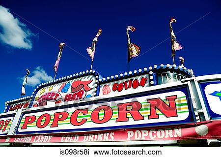 Popcorn sign View Large Photo Image Stock Image - Popcorn sign. Fotosearch