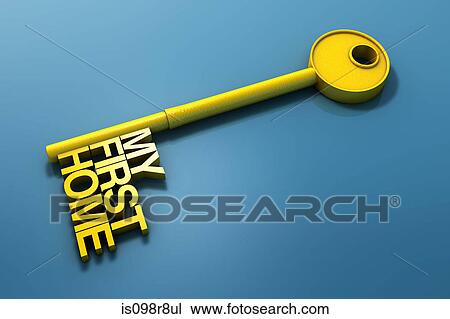 My first home written on key View Large Photo Image Stock Image - My first home written on key. Fotosearch
