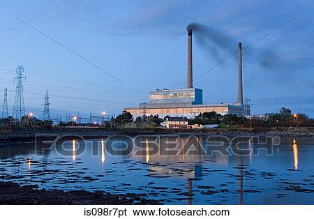 Tarbert island power station View Large Photo Image Stock Photograph - Tarbert island power station. Fotosearch