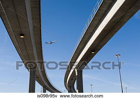 Elevated highways View Large Photo Image Stock Photo - Elevated highways. Fotosearch