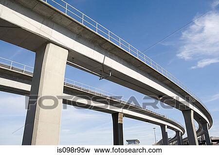 Elevated highways View Large Photo Image Stock Photo - Elevated highways. Fotosearch
