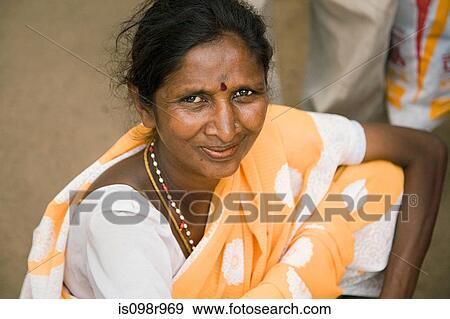 Stock Photo - Woman in mysore india. Fotosearch