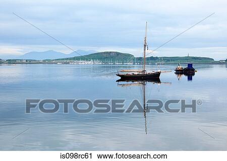Boats in oban harbour View Large Photo Image Stock Image - Boats in oban harbour. Fotosearch
