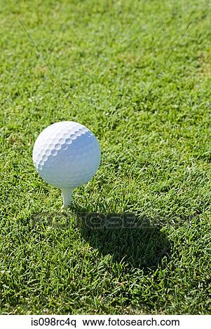 Golf ball on tee View Large Photo Image Stock Photography - Golf ball on tee. Fotosearch