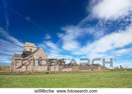 Stock Photo - Iona abbey. Fotosearch
