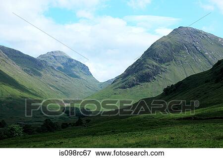Mountains in glencoe View Large Photo Image Stock Photo - Mountains in glencoe. Fotosearch