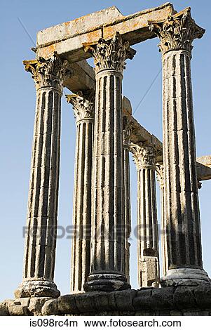 Temple of diana in evora View Large Photo Image Picture - Temple of diana in evora. Fotosearch