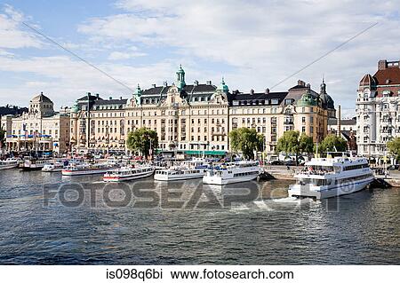 Buildings in strandvagen View Large Photo Image Stock Image - Buildings in strandvagen. Fotosearch
