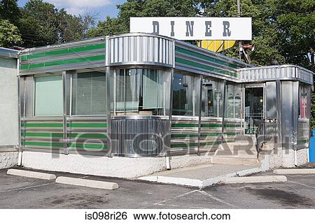 An american diner View Large Photo Image Stock Photograph - An american diner. Fotosearch