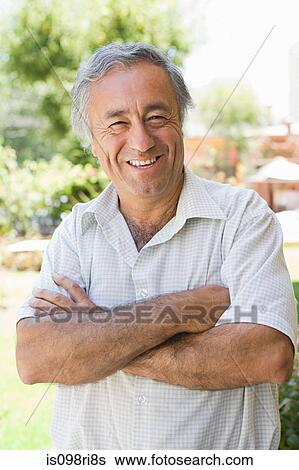 Portrait of a mature man View Large Photo Image Stock Photograph - Portrait of a mature man. Fotosearch