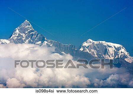 Machapuchare and annapurna peaks View Large Photo Image Stock Image - Machapuchare and annapurna peaks. Fotosearch