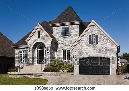 Exterior of a large house View Large Photo Image Stock Photography - Exterior of a large house. Fotosearch