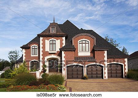 Exterior of a large house View Large Photo Image Stock Photography - Exterior of a large house. Fotosearch