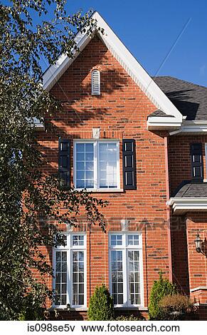 House exterior View Large Photo Image Stock Photo - House exterior. Fotosearch