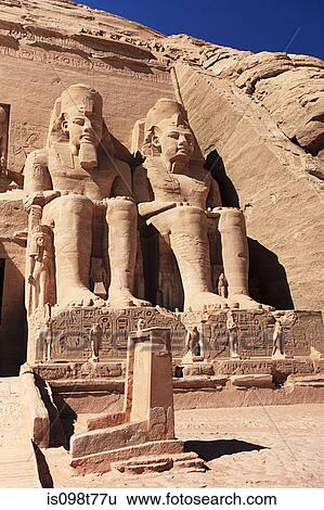 Abu simbel temple egypt View Large Photo Image Stock Photograph - Abu simbel temple egypt. Fotosearch