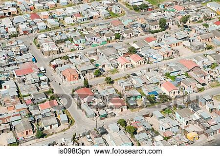 Aerial view of cape town shanty town View Large Photo Image Picture - Aerial view of cape town shanty town. Fotosearch