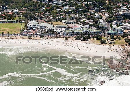 Stock Image - Cape town coast. Fotosearch