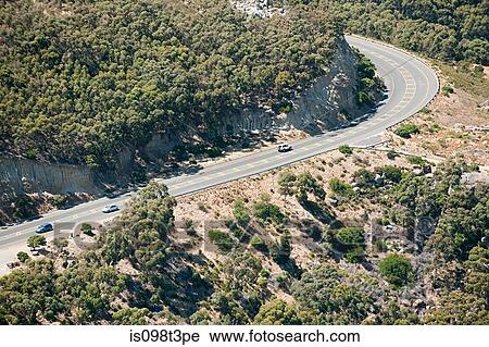 Stock Image - Cape town road. Fotosearch
