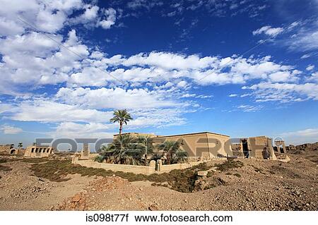 Stock Image - Dendera temple egypt. Fotosearch