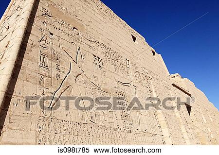 Habu temple egypt View Large Photo Image Stock Photography - Habu temple egypt. Fotosearch