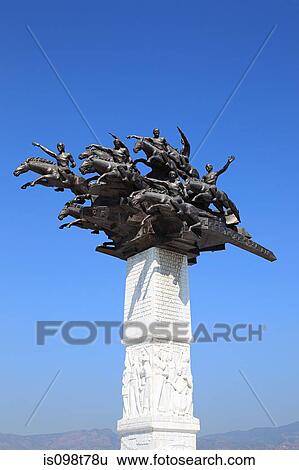Sculpture is izmir turkey View Large Photo Image Stock Photograph - Sculpture is izmir turkey. Fotosearch