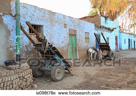 Village near river nile in egypt View Large Photo Image Stock Image - Village near river nile in egypt. Fotosearch