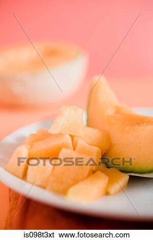 Cantaloupe melon View Large Photo Image Stock Photograph - Cantaloupe melon. Fotosearch