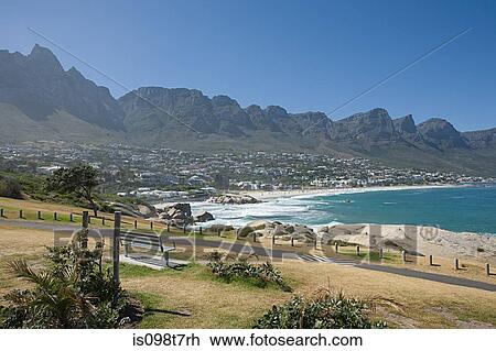 Stock Image - Cape town coast. Fotosearch