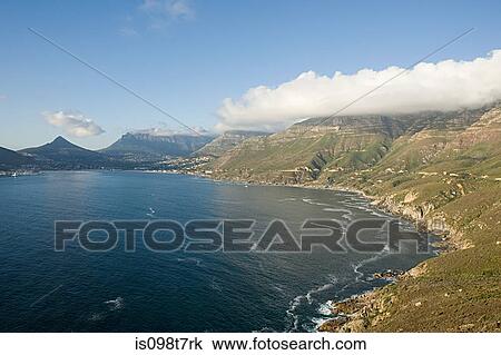 Stock Image - Cape town coast. Fotosearch