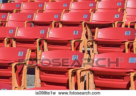 Seats at yonkers raceway new york state View Large Photo Image Stock Photo - Seats at yonkers raceway new york state. Fotosearch