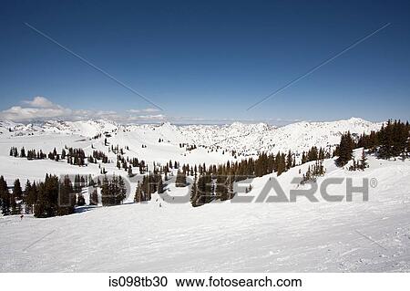 Ski resort in utah usa View Large Photo Image Stock Image - Ski resort in utah usa. Fotosearch
