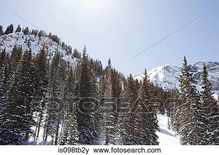 Ski resort in utah usa View Large Photo Image Stock Photo - Ski resort in utah usa. Fotosearch