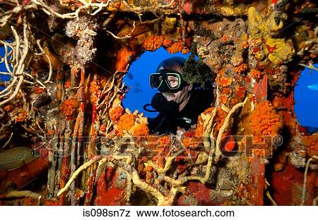 Looking through porthole. View Large Photo Image Stock Photo - Looking through porthole.. Fotosearch