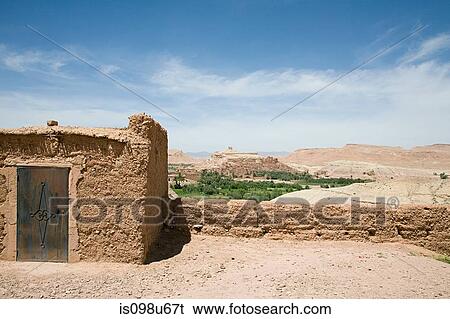 Ait Benhaddou, Souss-Massa-Draa, Morocco View Large Photo Image Stock Photograph - Ait Benhaddou, Souss-Massa-Draa, Morocco. Fotosearch