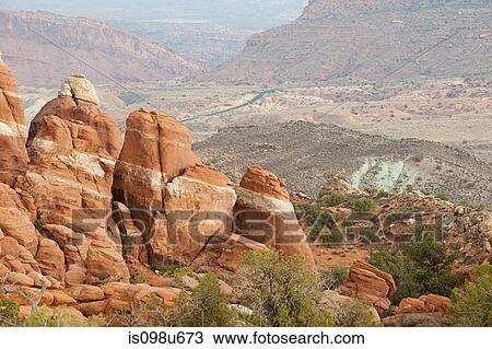 Fiery Furnace, Arches National park, Utah, USA View Large Photo Image Stock Image - Fiery Furnace, Arches National park, Utah, USA. Fotosearch