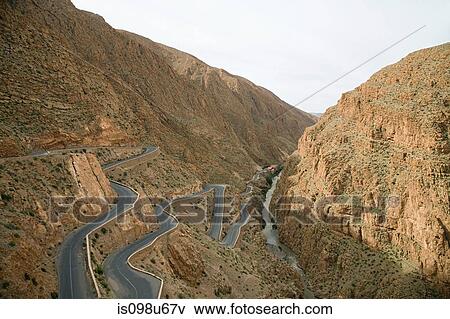 Todra Gorge, Atlas Mountains, Morocco View Large Photo Image Stock Photo - Todra Gorge, Atlas Mountains, Morocco. Fotosearch