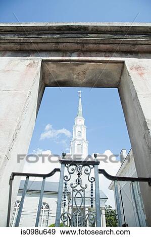 USA, georgia, savannah, independent presbyterian church View Large Photo Image Stock Photo - USA, georgia, savannah, independent presbyterian church. Fotosearch