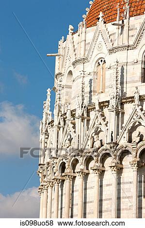 Baptistry os St John, Pisa, Italy View Large Photo Image Stock Photo - Baptistry os St John, Pisa, Italy. Fotosearch