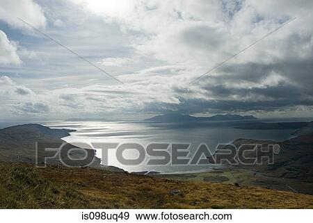 Cloudscape, Isle of Skye, Inner Hebrides, Scotland View Large Photo Image Stock Photo - Cloudscape, Isle of Skye, Inner Hebrides, Scotland. Fotosearch