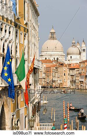 Grand canal and Santa Maria della Salute, Venice, Italy View Large Photo Image Stock Image - Grand canal and Santa Maria della Salute, Venice, Italy. Fotosearch