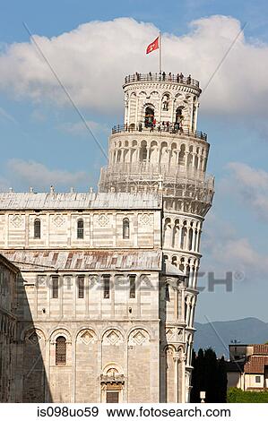 Leaning tower of Pisa, Italy View Large Photo Image Stock Photo - Leaning tower of Pisa, Italy. Fotosearch