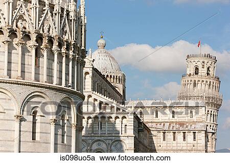 Piazza dei miracoli, Pisa, Italy View Large Photo Image Stock Image - Piazza dei miracoli, Pisa, Italy. Fotosearch