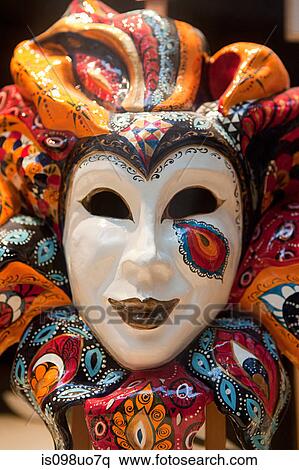 Stock Photography - Venice carnival mask. Fotosearch