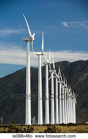 Wind farm, Indian Wells, California, USA View Large Photo Image Picture - Wind farm, Indian Wells, California, USA. Fotosearch